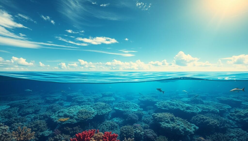 Ocean heat content increase