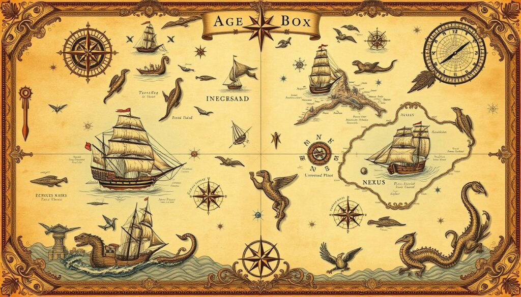 Age of Exploration naval map