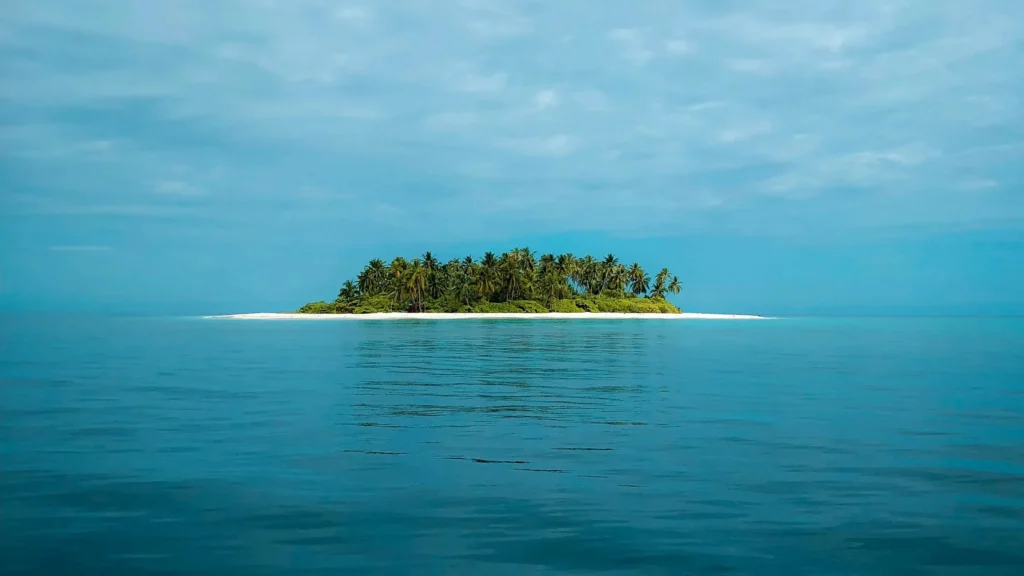 The Island That Appears and Disappears in the Pacific Ocean